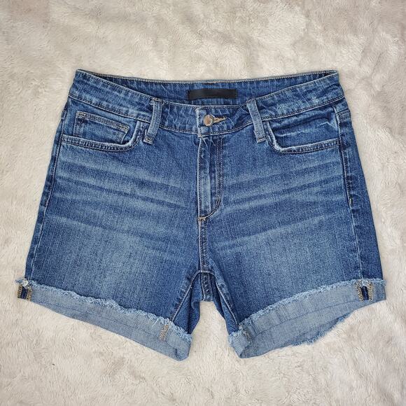 Joes Raw Hem Denim Shorts 28 / 6 - Picture 1 of 6
